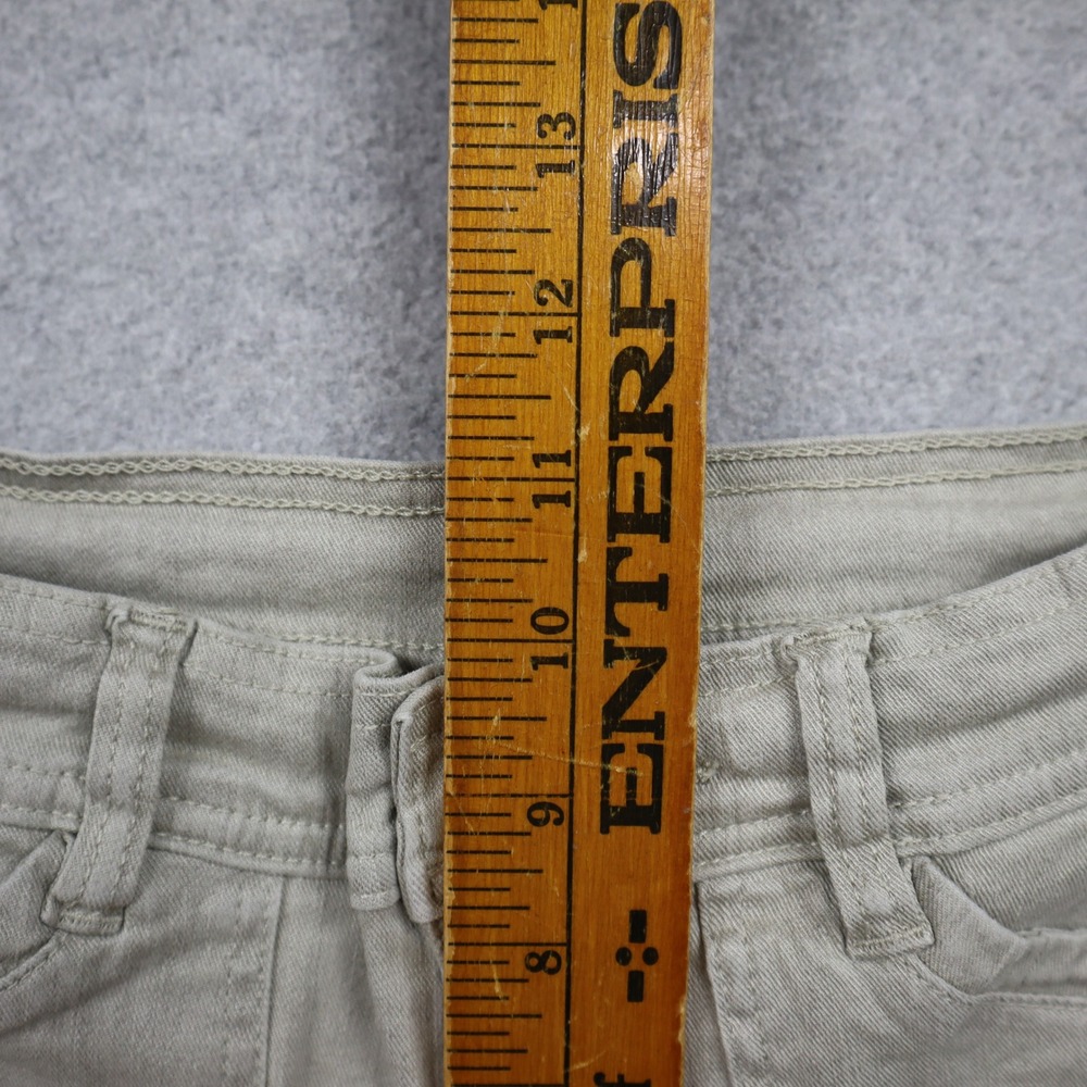 Kuhl Pants Womens 2 Reg Wide Leg Tan Linen Blend Cropped Outdoor Casual Gorpcore - Picture 6 of 13